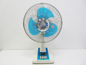 National National electric fan 30 centimeter F-30A1Q Matsushita electro- vessel operation verification settled Showa Retro that time thing present condition goods (ED15)