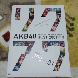 「AKB48/リクエストアワーセットリストベスト200 2014(200～101ver.)スペシャルDVD BOX〈5枚組〉」 AKB48 定価: ￥ 21,266