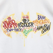 送料無料 バットマン THE BATMAN ディスカス アスレチック コラボ 半袖 Tシャツ メンズ レディース ユニセックス白 ホワイト_画像8