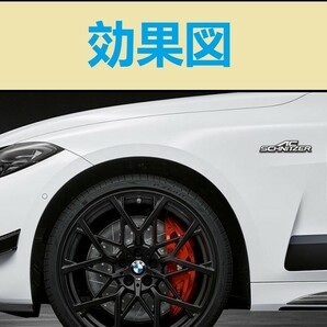 ★三菱 RALLI ART★12.5*2.3cm★ステッカー エンブレム エンブレムステッカ 車の装飾 傷を隠す 2個セットの画像5