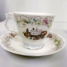 【USED】ロイヤルドルトン ブランブリーヘッジ/BIRTHDAY・Winter /カップ＆ソーサー /ボーンチャイナ/Royal Doulton/イギリス_画像3