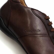 E0449S 新品 Campanile sport/レザーシューズ 【サイズ：8】 ブラウン ドライビング カンパニーレ _画像5