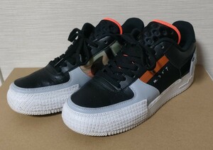 NIKE AIR FORCE 1 27.5cm ナイキ エアフォース タイプ ブラック ハイパー クリムゾン CQ2344-001 エアマックス 