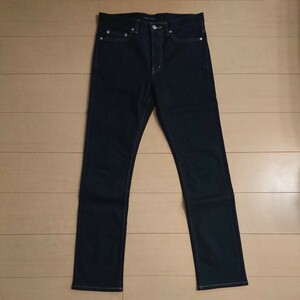 lounge lizard ラウンジリザード non wash high waist straight デニム ジーンズ 未使用