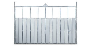  Kansai departure * used * height 4.5m Sky panel gate W6.3m pillar less whole surface / upper part mesh panel all sorts size equipped, new goods. service equipped * temporary ...