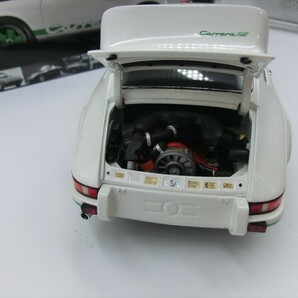 【IJ0-11】【80サイズ】ミニチャンプス 1/18 ポルシェ 911 Carrera RS 2.7 1972/※破損・外箱傷み有の画像3