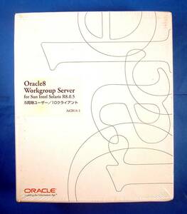 [3262] 4510261011791 Oracle8 Workgroup Server for Sun Intel Solaris new goods Ora kru database Work group server sola squirrel 