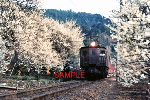 青梅線 石灰石列車 ED16 3 1981年 精度:並 1枚 劣化有 【F0137】
