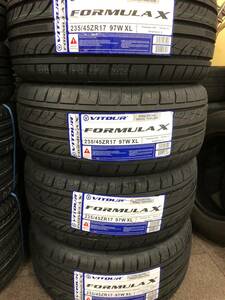 235/45R17 4本セット【新品未使用】 VITOUR（ヴィツァー）在庫有り！当日発送可！ ベンツ・アウディなど