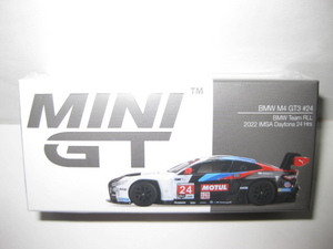 MINI GT 1/64 BMW M4 GT3 #24 IMSA デイトナ24時間 2022 BMW Team RLL