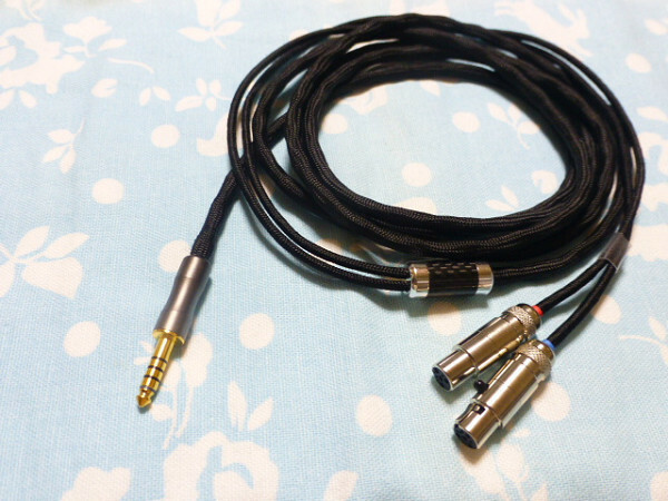 HEDD Audio HEDDPhone 用ケーブル 7N OCC 純銅 八芯 4.4mm5極 300cm かなり長め トープラ販売 ( 3.5mm3極 2.5mm4極 6.3mm 標準 変更可)