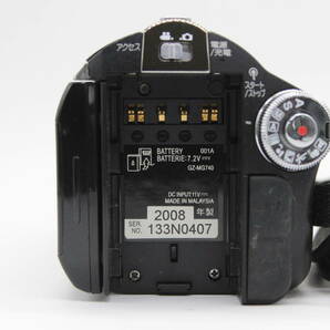 【返品保証】 【録画確認済み】ビクター Victor Everio GZ-MG740 ブラック 10x ビデオカメラ C6608の画像4