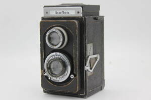 【訳あり品】 ツァイスイコン Zeiss Ikon Ikoflex Carl Zeiss Jena Tessar 7.5cm F3.5 二眼カメラ C6156