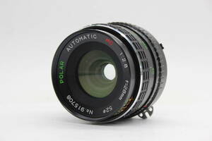 【返品保証】 Polar Automatic MC 28mm F2.8 レンズ C7173