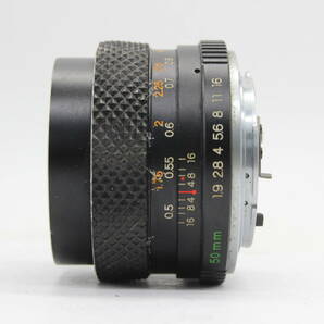 【訳あり品】 ヤシカ Yashica DSB 50mm F1.9 レンズ C7175の画像5