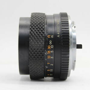 【訳あり品】 ヤシカ Yashica DSB 50mm F1.9 レンズ C7175の画像3