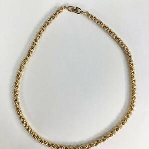 0529B【中古】Christian Dior クリスチャンディオール ショートチェーンネックレス △チョーカー/ファッション/アクセサリー/人気の画像1