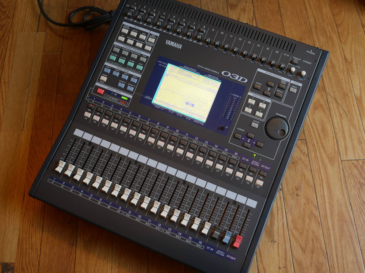 ◇YAMAHA【03D】DIGITAL MIXING CONSOLE デジタルミキサー ミキシング