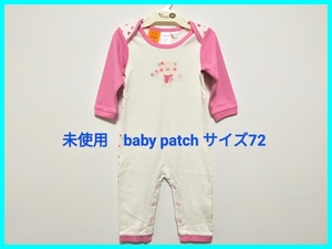 即決! 未使用品! Pumpkin Patch パンプキンパッチ 長袖ロンパース サイズ6-12M(72) カバーオール