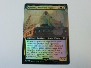 MTG 美品 【西方への航海者、ガンダルフ（拡張アートFOIL）】 （神話レア） 指輪物語：中つ国の伝承 LTC 英 1枚迄