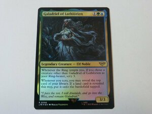 MTG 美品 【ロスロリアンのガラドリエル（FOIL）】 （レア） 指輪物語：中つ国の伝承 LTR 英 4枚迄