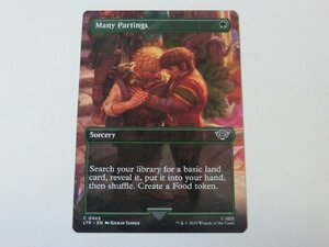 MTG 美品 【数々の別れ（ボーダーレス）】 （コモン） 指輪物語：中つ国の伝承 LTR 英 9枚迄