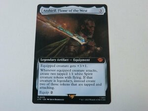 MTG 美品 【西方の焔、アンドゥーリル（拡張アート）】 （神話レア） 指輪物語：中つ国の伝承 LTR 英 1枚迄