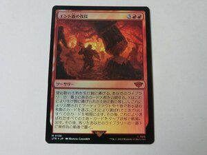 MTG 美品 【エント森の伐採（FOIL）】 （神話レア） 指輪物語：中つ国の伝承 LTR 日 1枚迄