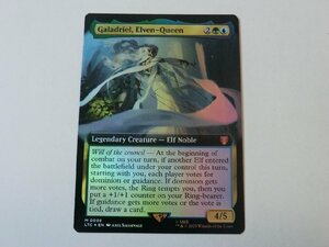 MTG 美品 【エルフの女王、ガラドリエル（拡張アートFOIL）】 （神話レア） 指輪物語：中つ国の伝承 LTC 英 1枚迄