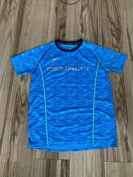 ペナルティ　penalty プラシャツ　半袖　Mサイズ　ブルー