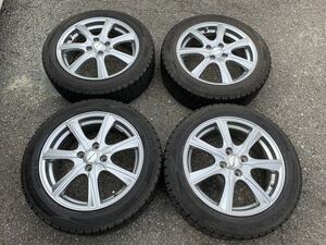 バリ山スタッドレス 16×6J PCD100 185/55R16 フィットモビリオスパイクキューブヤリスアクアノートロードスターグレイススイフトカローラ