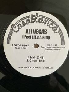 Ali Vegas - I Feel Like A King (12, Single) US Original / Ryan Leslie / Amerie - Why Don't We Fall In Love