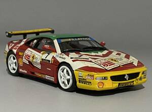 レア Bang 1/43 Ferrari F355 Challenge Imola 1998 Yumishi Sakamoto #7 ◆ Made in Italy ◆ フェラーリ バング 9802