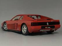 Bburago 1/18 Ferrari Testarossa Rosso (Type F110) ◆ Designed by Pininfarina, 4.9L Tipo F113 Flat-12 ◆ フェラーリ テスタロッサ _画像3