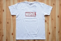 narifuri × MARVEL HEAVY COTTON TEE ナリフリ マーベル ヘビーコットン Tシャツ 白 XL_画像1