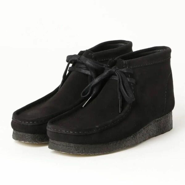 [美品］Clarks ワラビー　Black クラークス