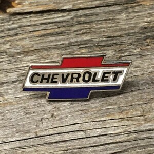 CHEVROLET 3色 ボウタイ ロゴ ピンズ ◆ シボレー ピンバッジ ハットピン JLHP