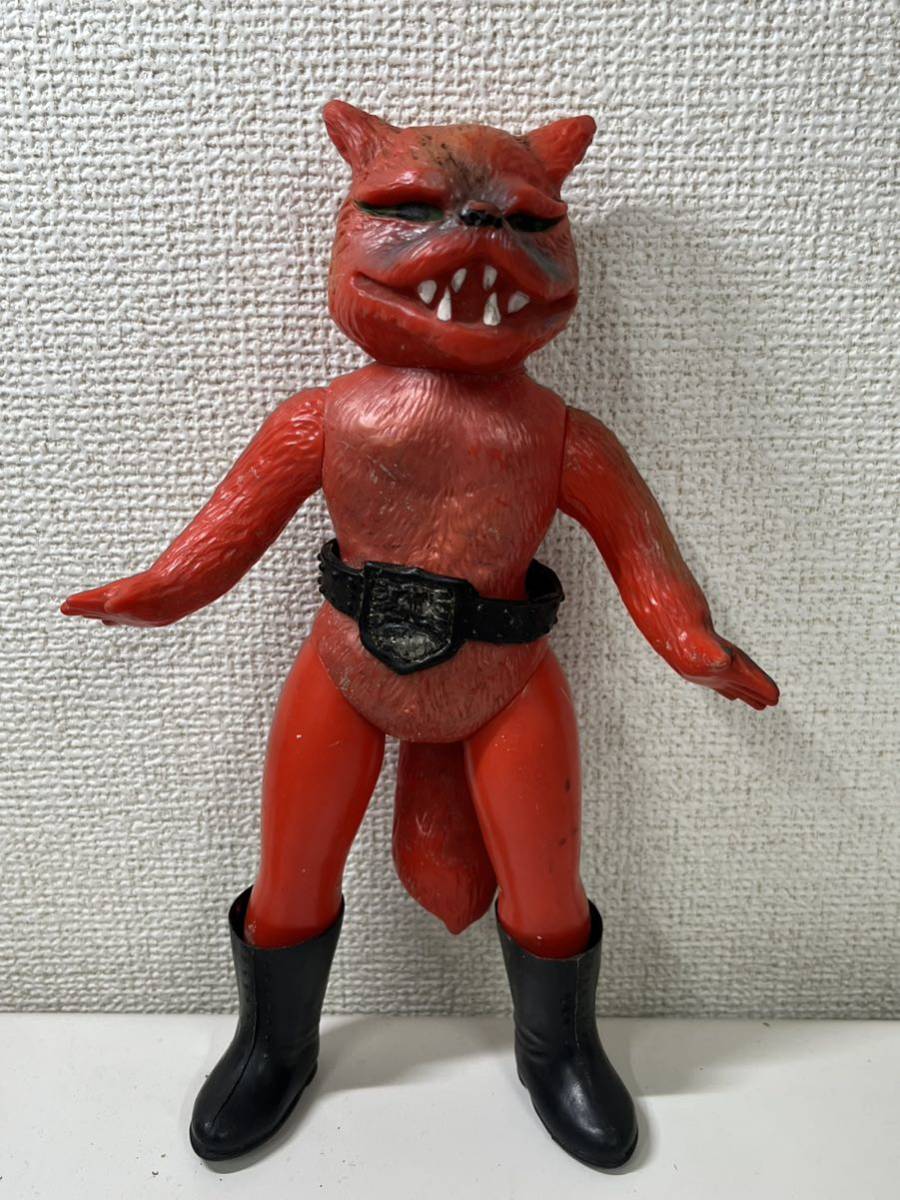 超安い】 ソフビ 怪人ガマギラー 仮面ライダー 旧バンダイ ブルマァク