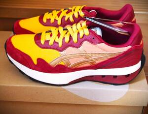 新品★ASICS★JOGGER　X８１★ Honey/Burgundy★２７ｃｍ