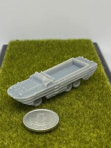 1/144レジンキット　未塗装 WWⅡ アメリカ軍　DUKW 水陸両用車　軍用車両　ワールドタンクミュージアム【同梱可能】0525