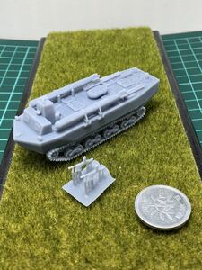 1/144レジンキット　未塗装 WWⅡ日本海軍戦車　特四式内火艇 カツ九三式十三粍機銃　魚雷搭載　ワールドタンク ミュージアム【同梱可能】