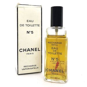 CHANEL シャネル No.5 EDT 100ml ☆残量たっぷり9割　送料510円