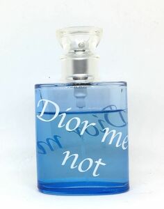 DIOR クリスチャン ディオール ディオール ミー ノット EDT 50ml ☆残量たっぷり　送料340円