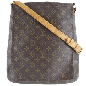 LOUIS VUITTON ルイ・ヴィトン ミュゼット AS0011 ショルダーバッグ モノグラムキャンバス 茶 レディース【I151523003】中古