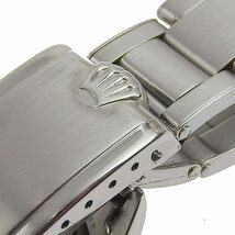 ROLEX ロレックス ビッグオイスタープレシジョン cal.1210 6424 腕時計 SS シルバー 手巻き メンズ 白文字盤【H151523622】中古_画像7