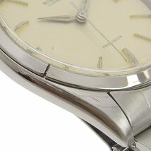 ROLEX ロレックス ビッグオイスタープレシジョン cal.1210 6424 腕時計 SS シルバー 手巻き メンズ 白文字盤【H151523622】中古_画像5