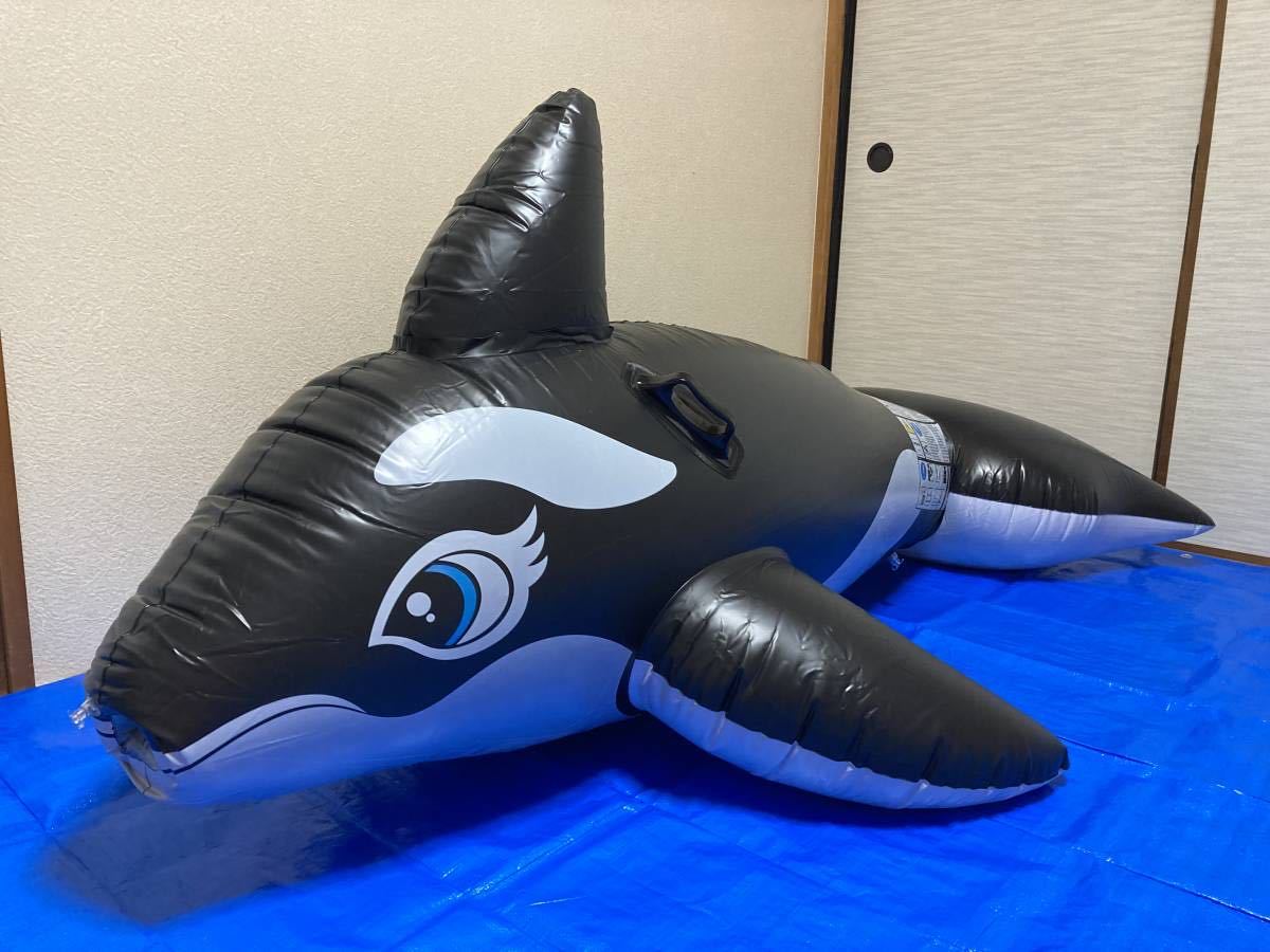 Yahoo!オークション -「空ビ シャチ」(浮き輪、浮き具) (水遊び)の落札