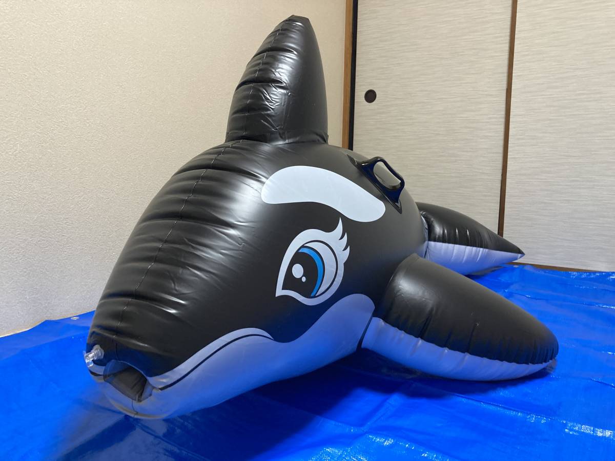 Yahoo!オークション -「空ビ シャチ」(浮き輪、浮き具) (水遊び)の落札