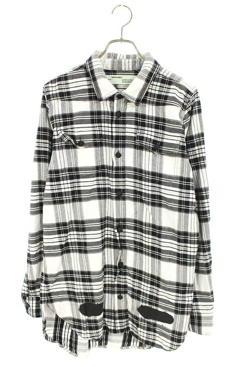 2023年最新】ヤフオク! -off white チェック シャツの中古品・新品・未