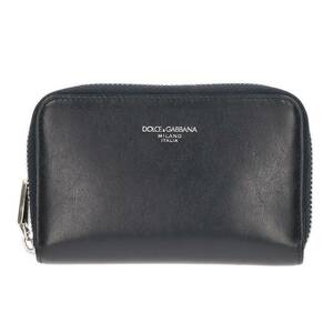 ドルチェアンドガッバーナ DOLCE & GABBANA ラウンドジップコインケース 中古 BS99